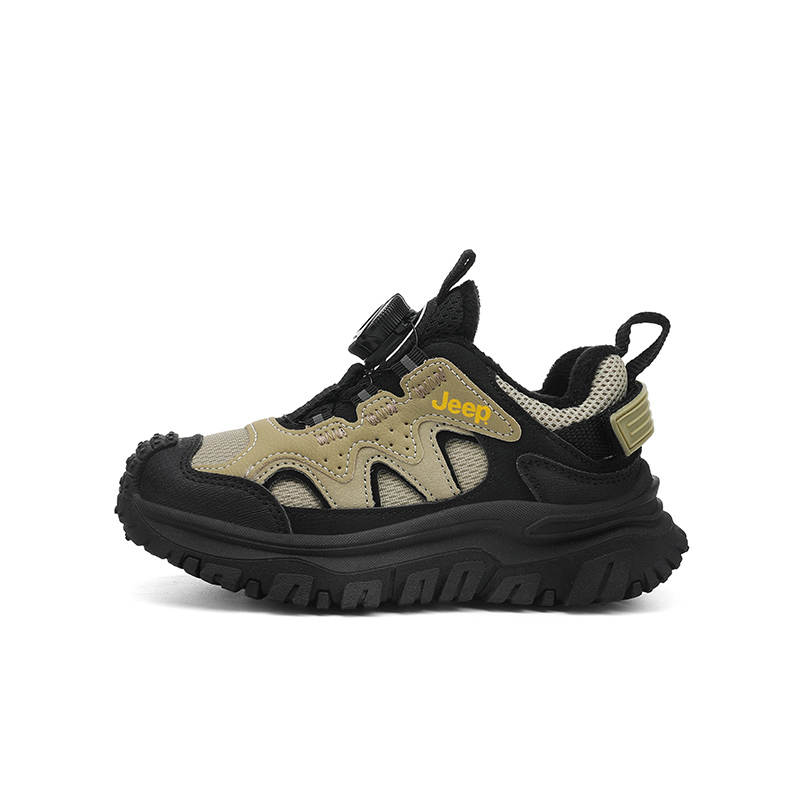 Jeep Slip Resistant Anti Kick Lightweight Cushioning Thermal Low top Running Shoes Kids'