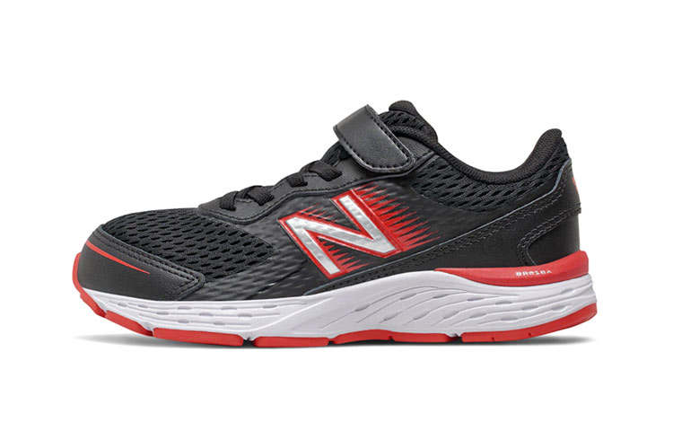 New Balance New Balance Comfortable Cushioning Low top Kids' Running Shoes Black Red Kids'