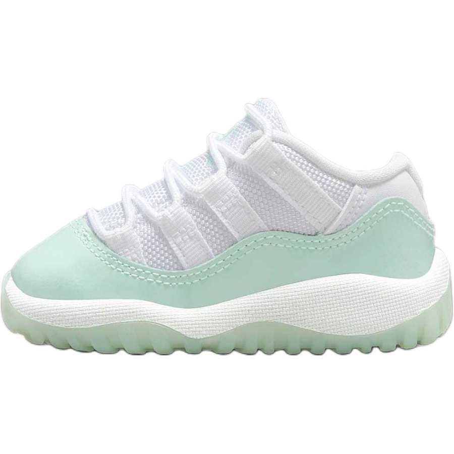 Jordan Jordan Air Jordan 11 Low top Toddler Shoes White Green Infant And Toddler