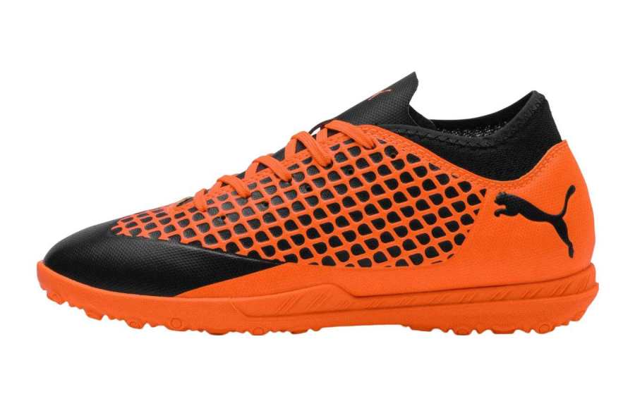 PUMA Future 2.4 Low top Kids' Soccer Shoes Black Orange Kids'