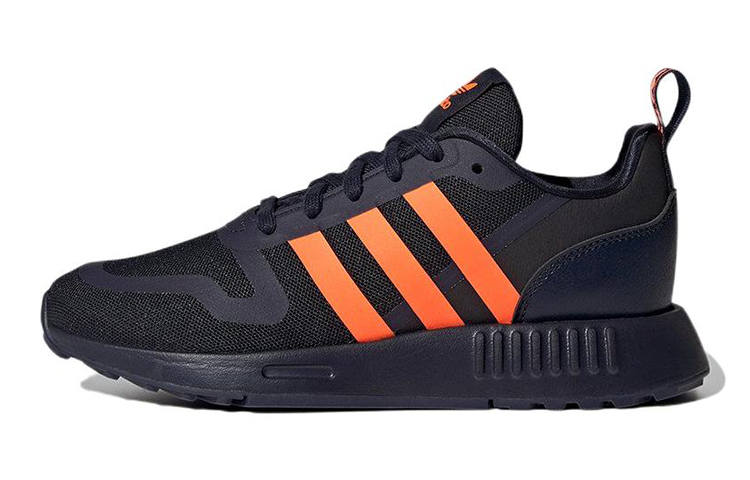 Adidas Originals Multi Abrasion Resistant Breathable Low top Running Shoes Blue Orange Teenagers