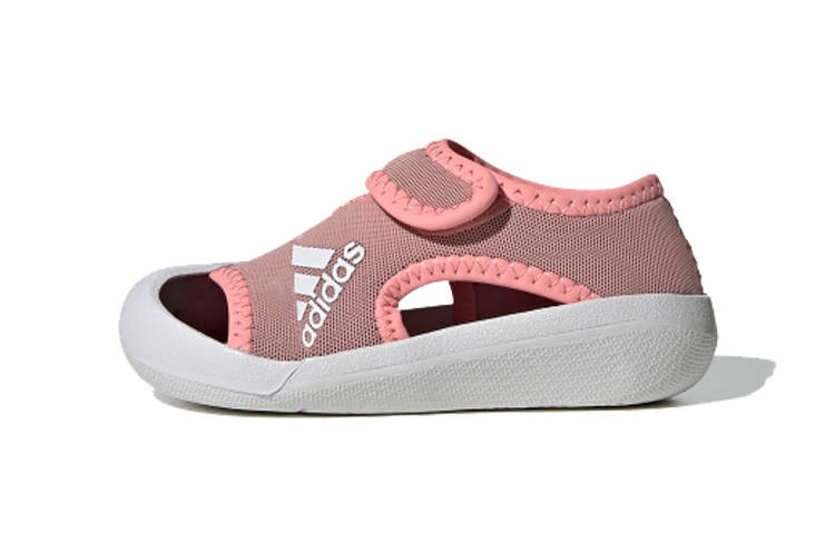Adidas Adidas Comfortable Slip Resistant Cushioning Abrasion Resistant Low top Toddler Shoes Pink White Infant And Toddler