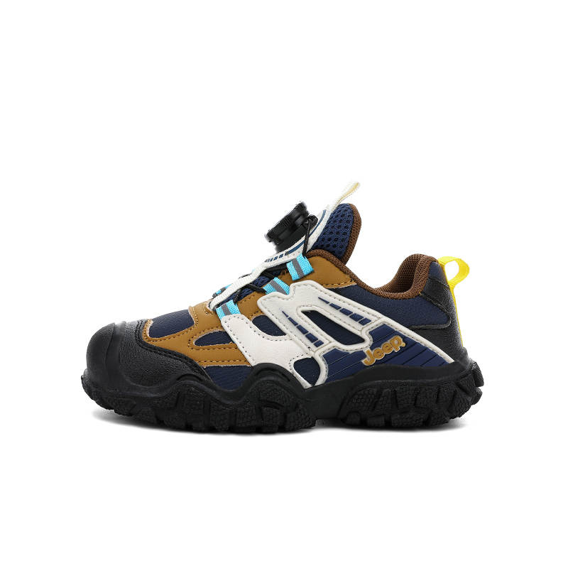 Jeep Cushioning Abrasion Resistant Cushioning, Wear Resistant Low top Casual Shoes Blue Brown Moon Kids'
