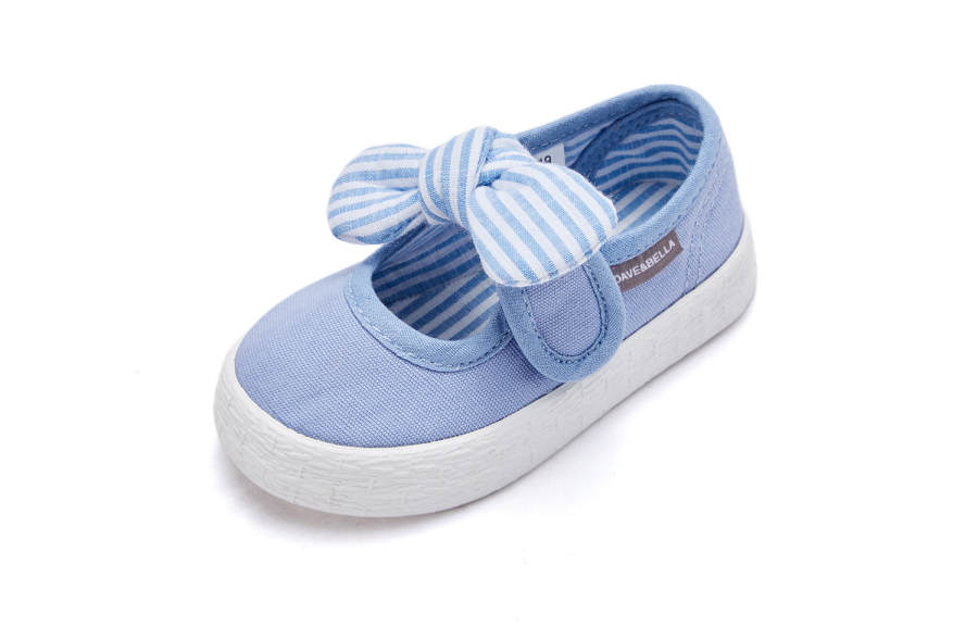DAVE&BELLA Pre school DAVE&BELLA Slip Resistant Abrasion Resistant Low top Kids Canvas Shoes