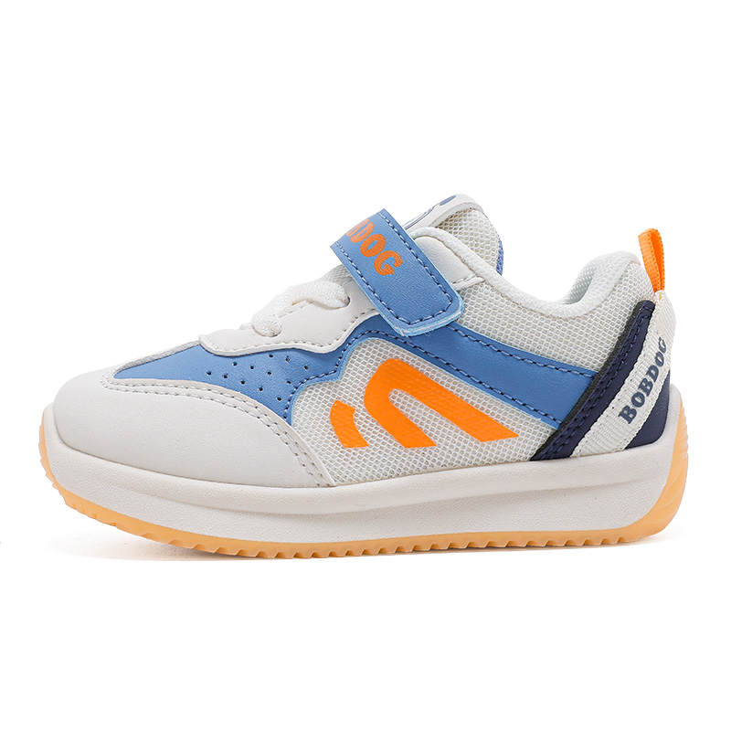 BOBDOG Synthetic Leather Fashion Trend Low top Kids Lifestyle Shoes Children Aged 3 7 Years Old