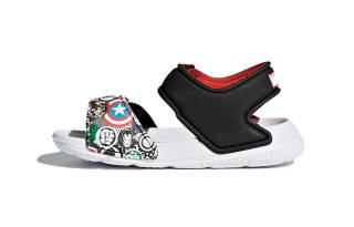 adidas AltaSwim Black White TD