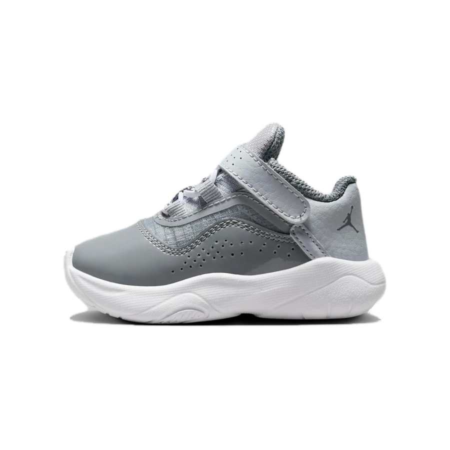 Jordan Baby Jordan Air Jordan 11 CMFT Slip Resistant Abrasion Resistant Low top Toddler Shoes Gray White