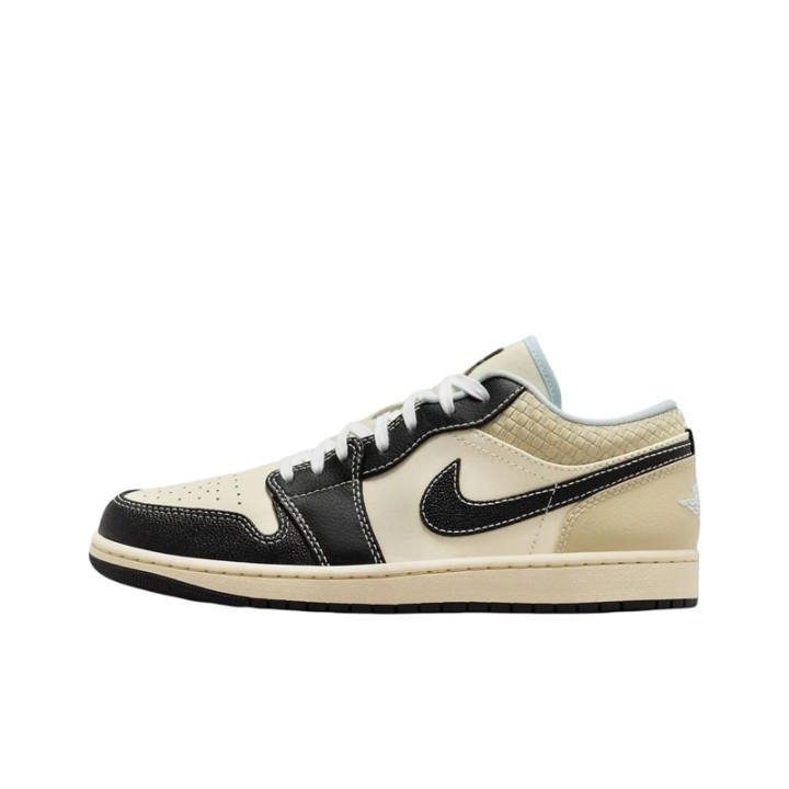 Jordan Jordan Air Jordan 1 Basketball Shoes Beige Black Unisex