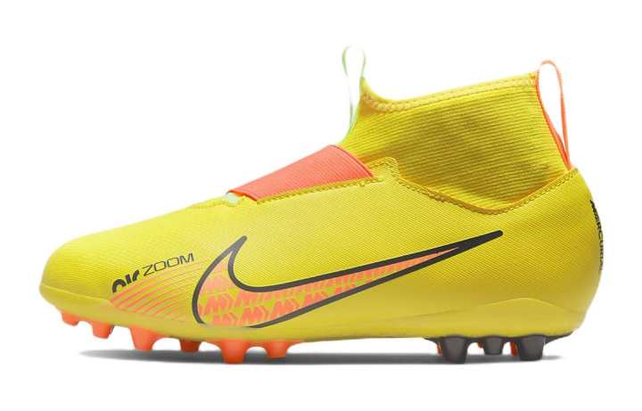 Nike Nike Mercurial Superfly 9 Comfortable Slip Resistant Cushioning Abrasion Resistant Mid top Soccer Shoes Kids'
