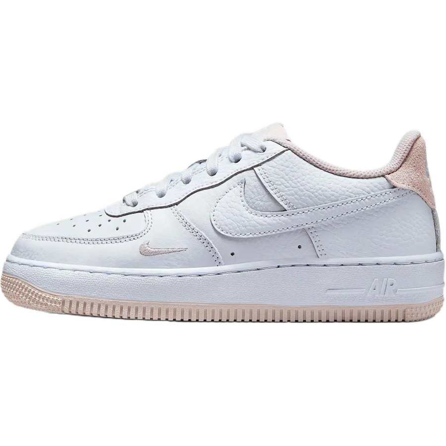 Nike Nike Air Force 1 Low top Skateboard Shoes Soccer Gray/Platinum Purple Unisex