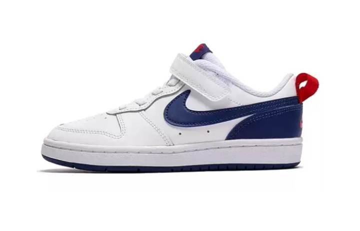Nike Nike Low 2 Low top Skateboard Shoes White Blue Red Children Aged 3 7 Years Old
