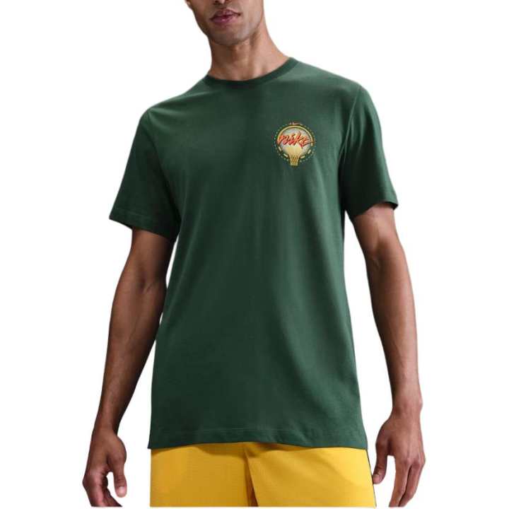 Nike Nike Basketball Jerseys Men's Green Crew Neck Moderate