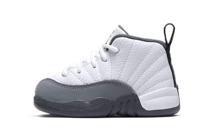 Jordan Jordan 12 Retro White Dark Grey TD