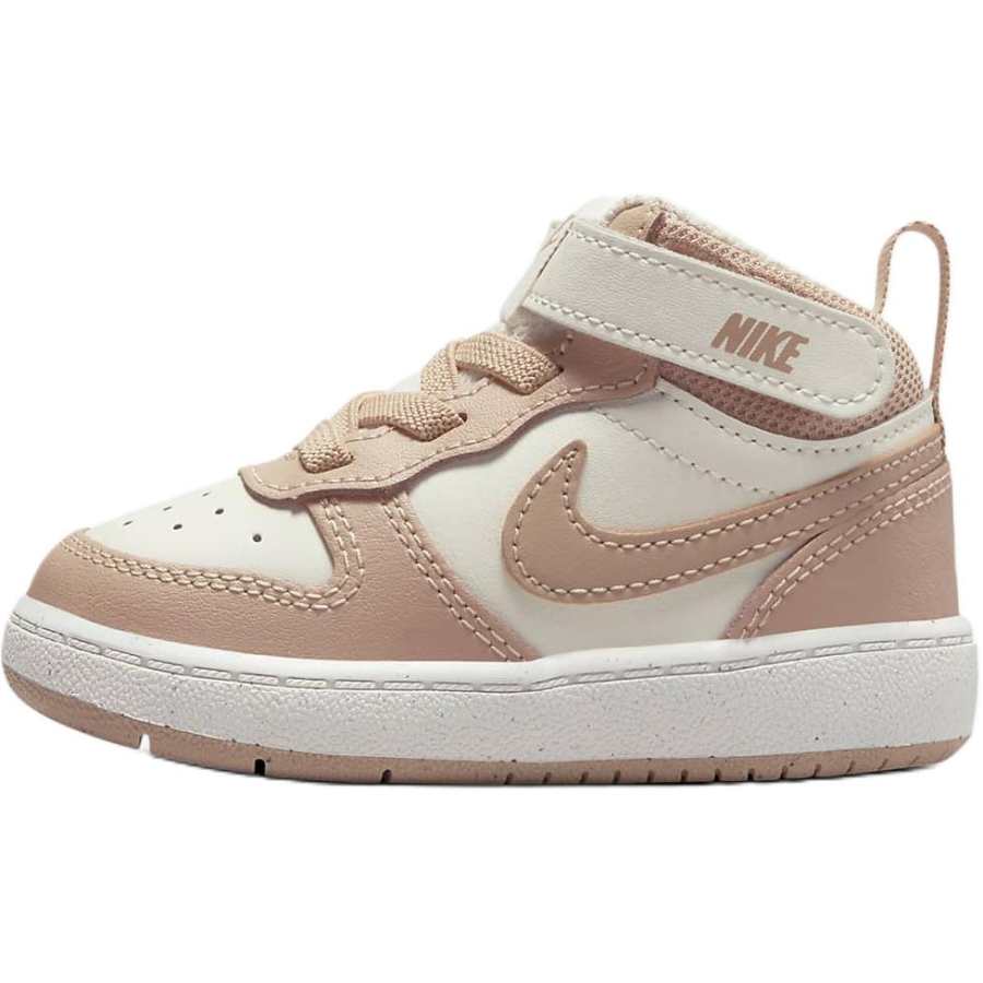Nike Nike Court Borough Leather Toddler Shoes White Pink Infant And Toddler