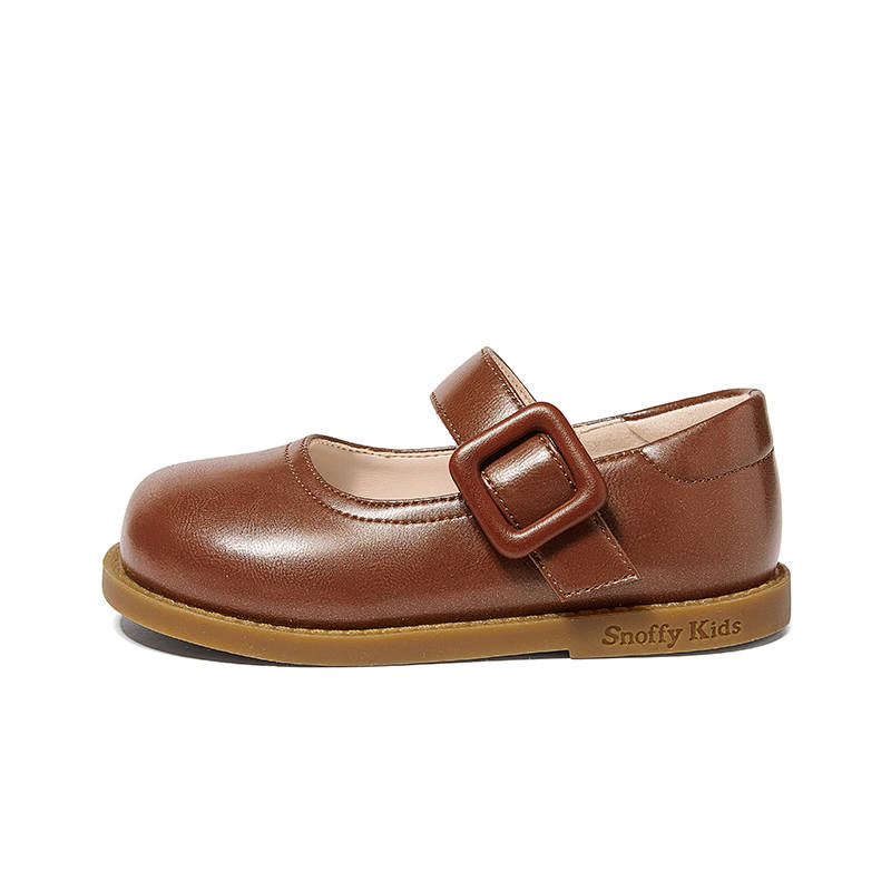 Snoffy Cushioning, Wear Resistant Low top Kids' Leather Shoes Children Aged 3 7 Years Old