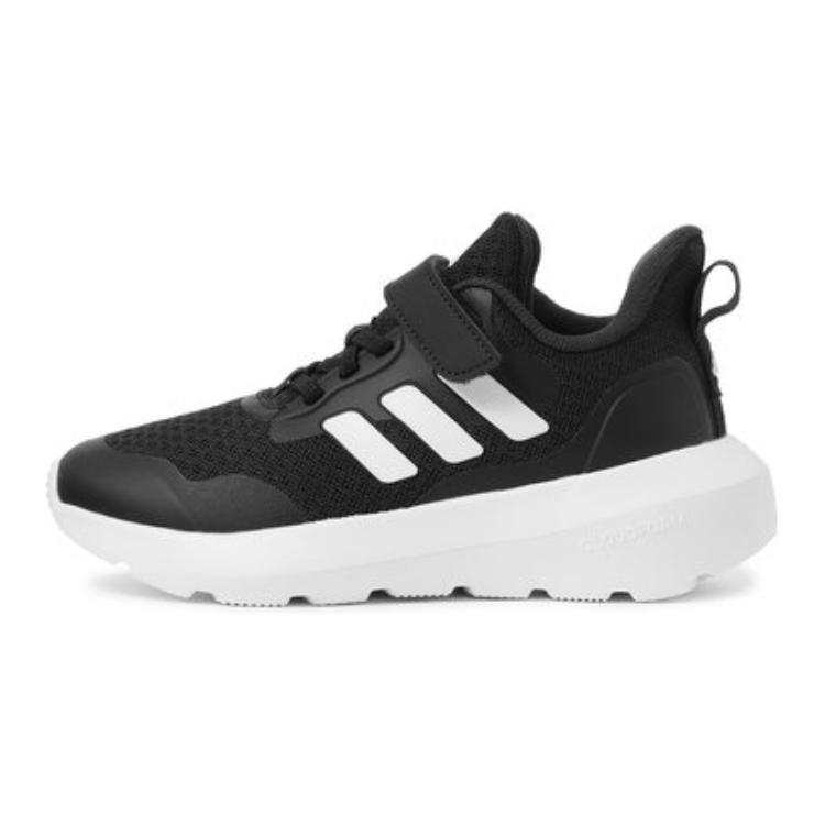 Adidas Adidas FORTARUN 3.0 Slip Resistant Abrasion Resistant Low top Kids' Running Shoes Black Kids'