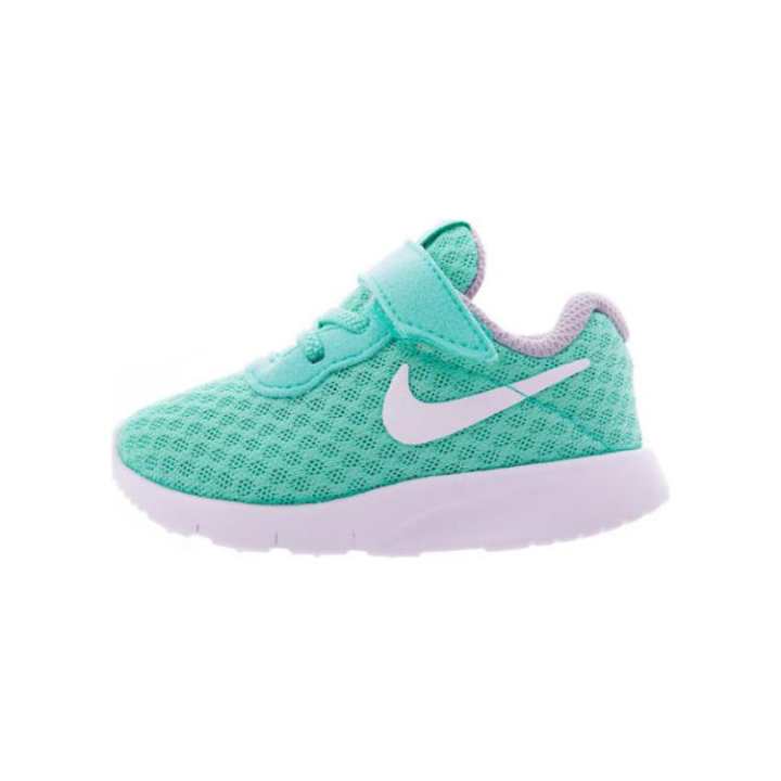 Nike Nike Tanjun Hook and loop Low top Toddler Shoes White Green Infant And Toddler