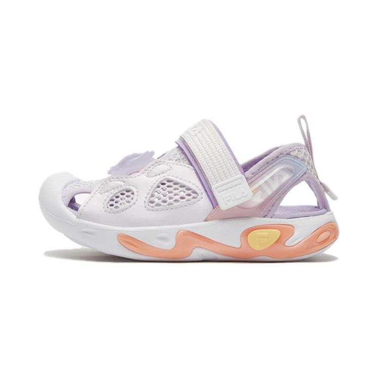 FILA KIDS Slip Resistant And Breathable Children's Sandals Purple Children Aged 3 7 Years Old