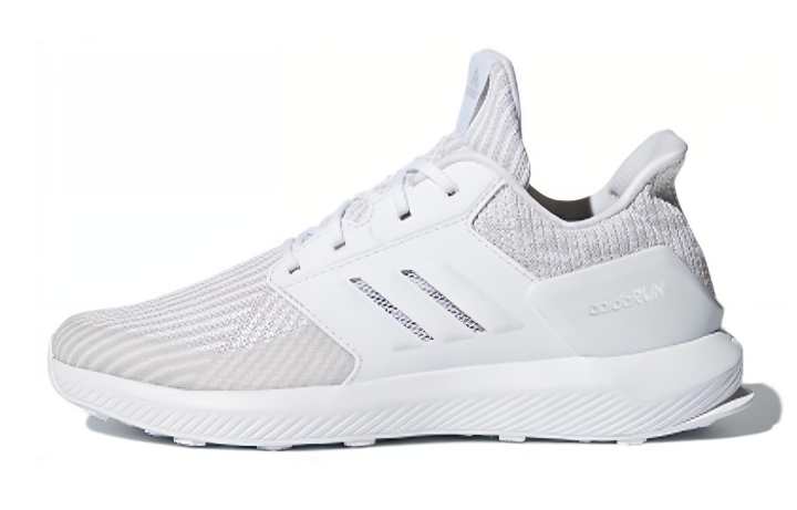 Adidas Adidas Rapida Run Knit J Breathable Low top Kids' Running Shoes White Teenagers