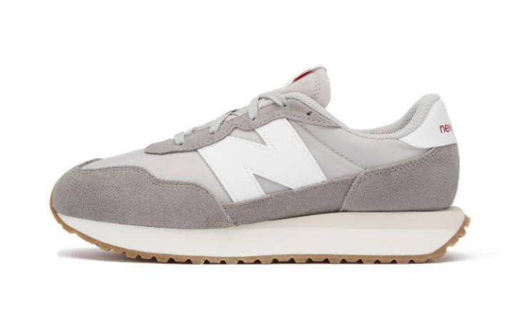 New Balance New Balance NB 237 Fabric Comfortable Low top Running Shoes Gray Teenagers