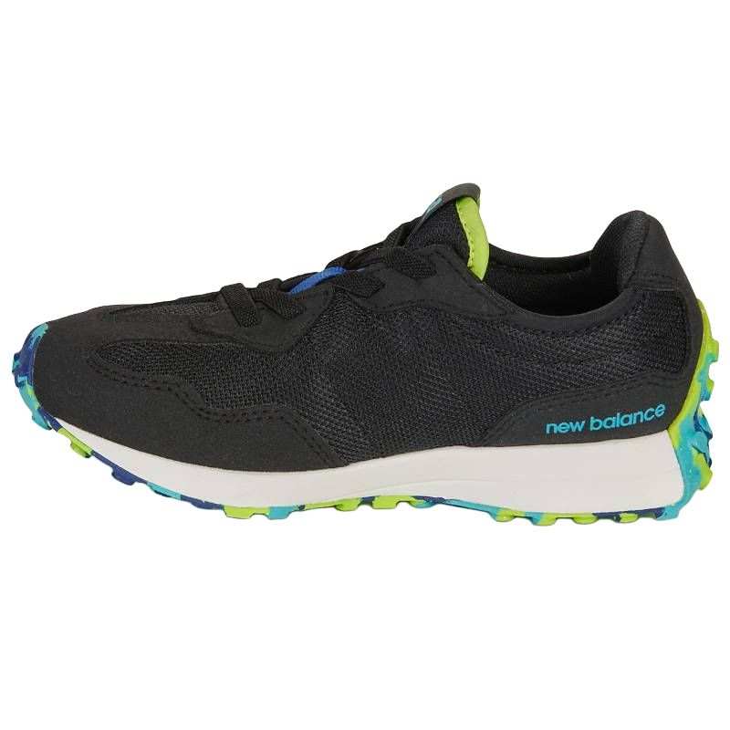 New Balance New Balance NB 327 Bungee Abrasion Resistant Breathable Kids Lifestyle Shoes Black Kids'