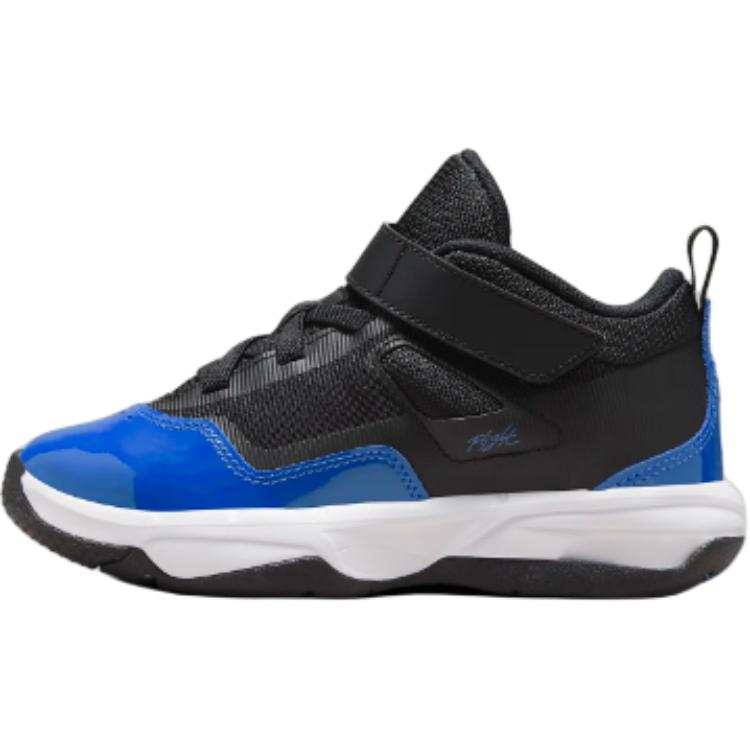 Jordan Jordan Stay Loyal 3 Slip Resistant Abrasion Resistant High top Kids Lifestyle Shoes Black Blue Kids'