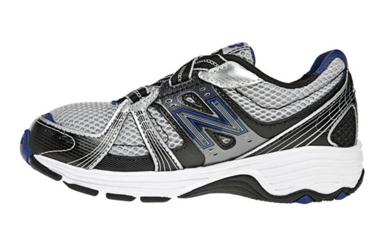 New Balance New Balance NB 689 Cushioning Abrasion Resistant Breathable Low top Kids' Running Shoes Gray Blue Kids'