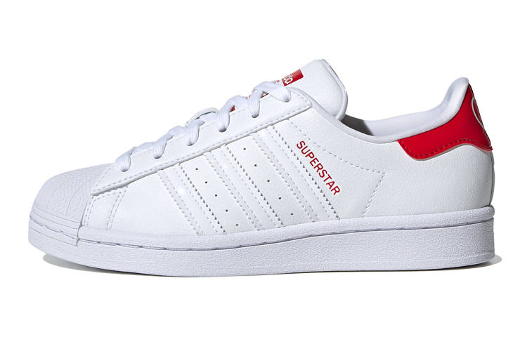 Adidas Originals Adidas Superstar White Scarlet Youth