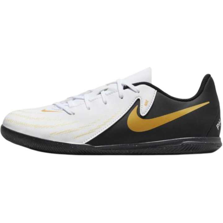 Nike Nike Jr. Phantom GX 2 Club Slip Resistant Abrasion Resistant Low top Kids' Soccer Shoes Black White Kids'