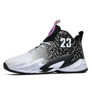 QITATA Fabric Mid top Basketball Shoes Teenagers