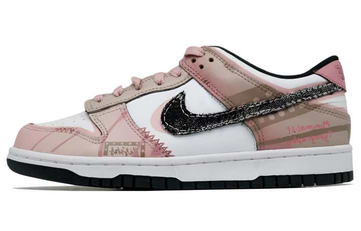 Nike Nike Dunk Celebrity Leather Cushioning Low top Skateboard Shoes Unisex