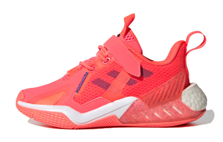 Adidas Adidas 4Uture One El K Mesh Breathable Low top Kids' Running Shoes Orange Kids'