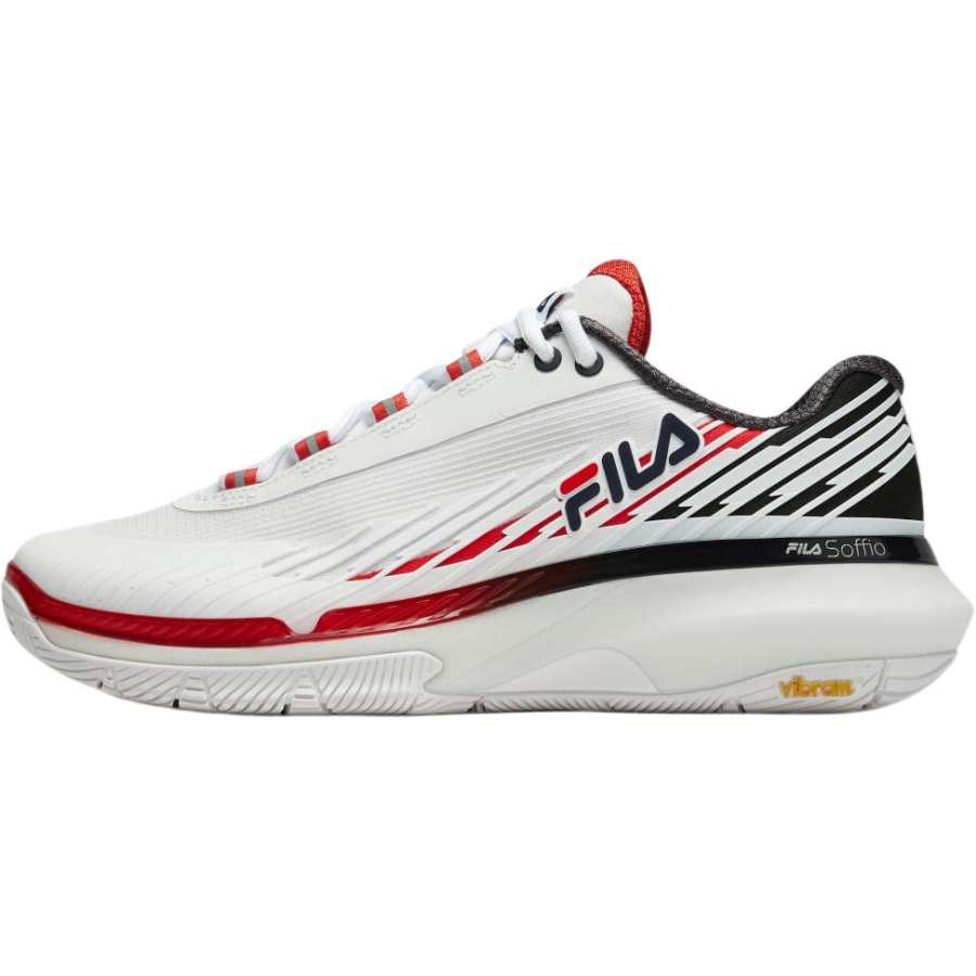FILA KIDS Fabric Lightweight Cushioning Low top Kids' Training Shoes FILA White/Nighttime Blue Teenagers