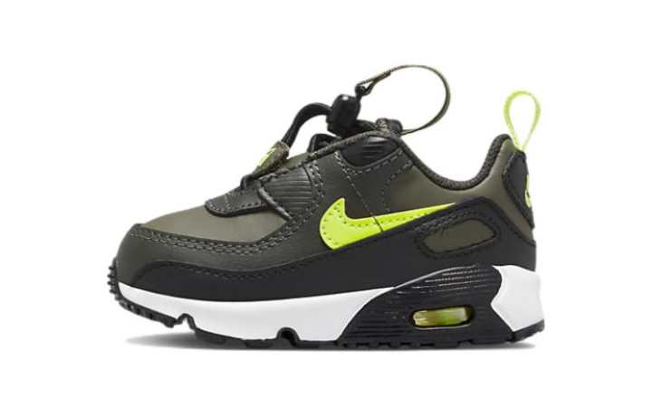 Nike Nike Air Max 90 Toggle TD 'Medium Olive Volt'