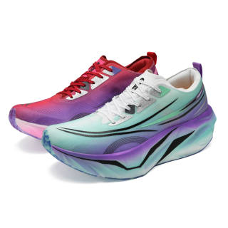 ULOVAZN Low top Kids' Running Shoes Purple Red Mismatched Teenagers