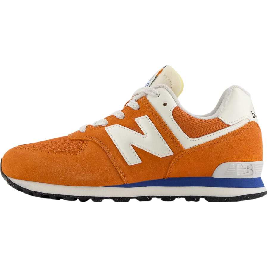 New Balance New Balance NB 574 Soft And Comfortable Low top Kids' Running Shoes Orange Teenagers