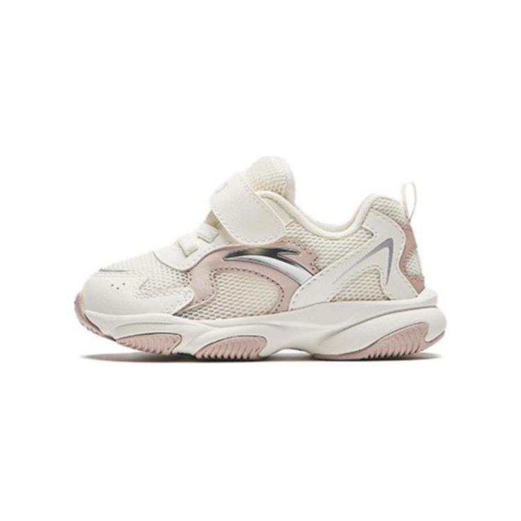 Antakids Fabric Slip Resistant And Breathable Slip Resistant And Breathable Low top Toddler Shoes White Gray
