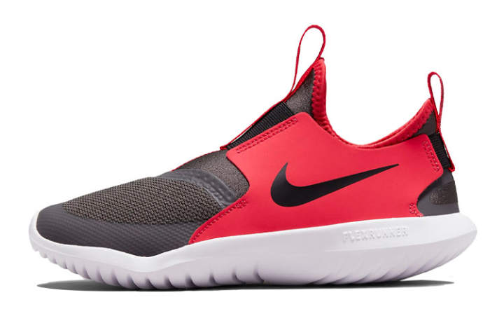 Nike Nike Flex Runner 'Medium Ash Siren Red' GS