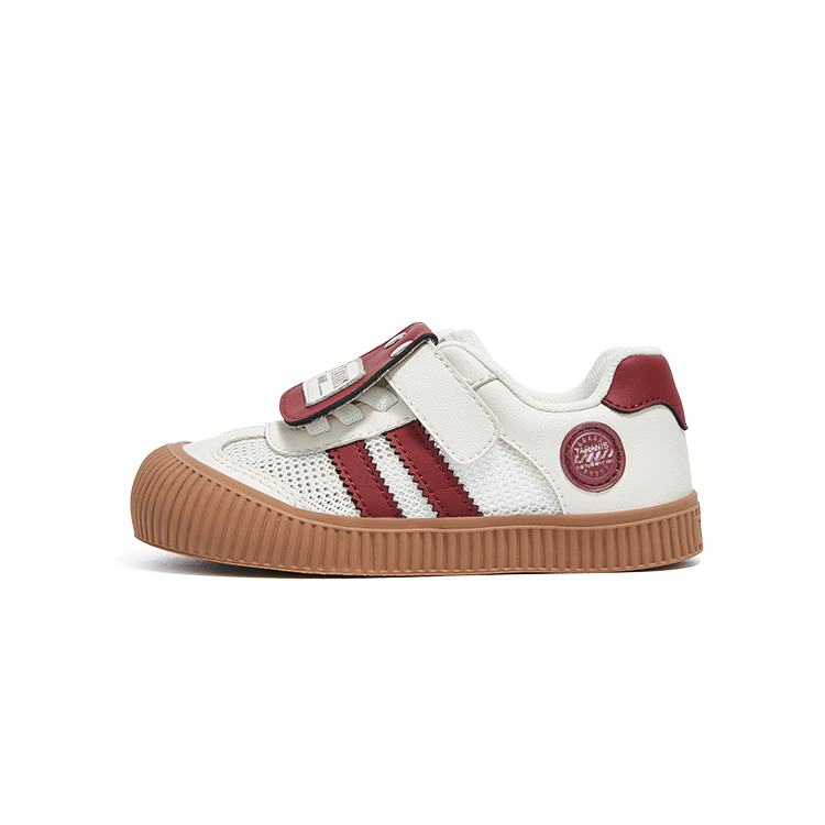 TARANIS Slip Resistant, Abrasion Resistant, Breathable Kids' Skateboarding Shoes Children Aged 3 7 Years Old