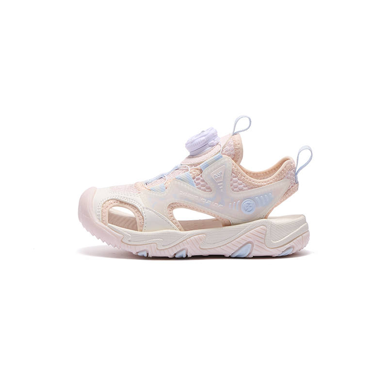 361°KIDS Abrasion Resistant Slip Resistant Anti Kick Children's Sandals White/Light Lavender/Light Blue Kids'