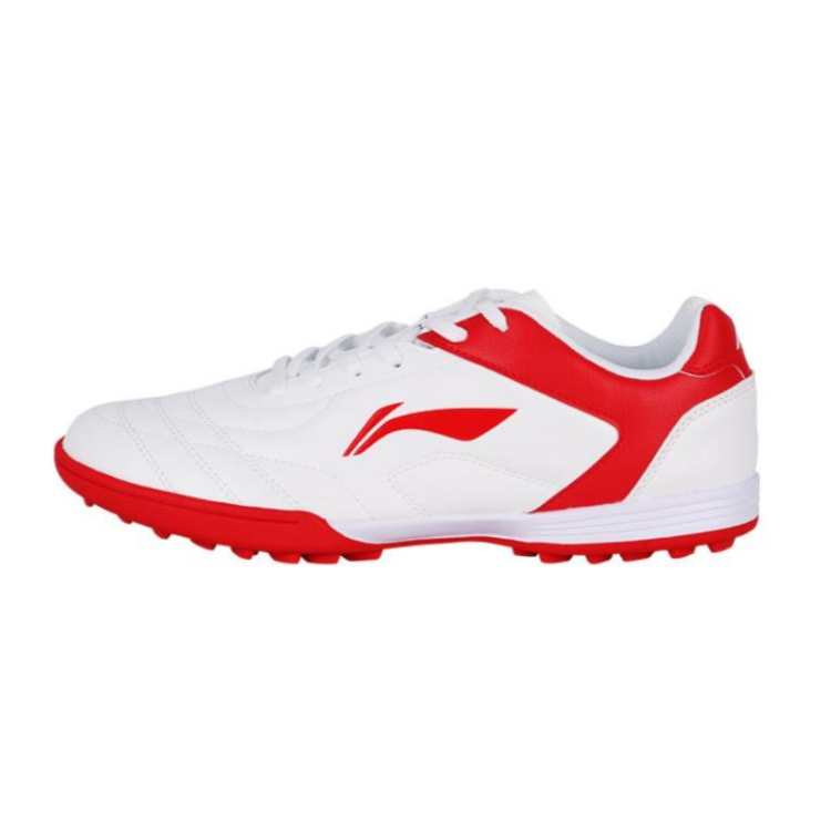 Li-Ning YOUNG Li Ning YOUNG TF Low top Soccer Shoes White Red Unisex