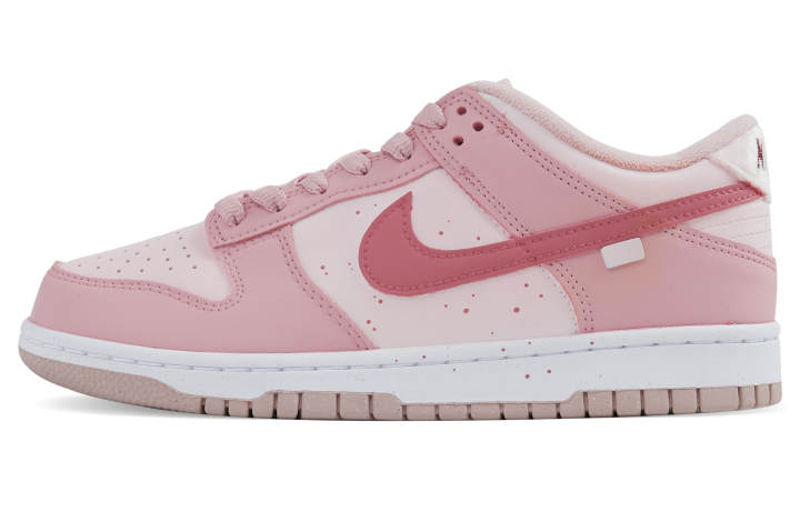 Nike Nike Dunk Low top Kids' Skateboarding Shoes Pink Teenagers