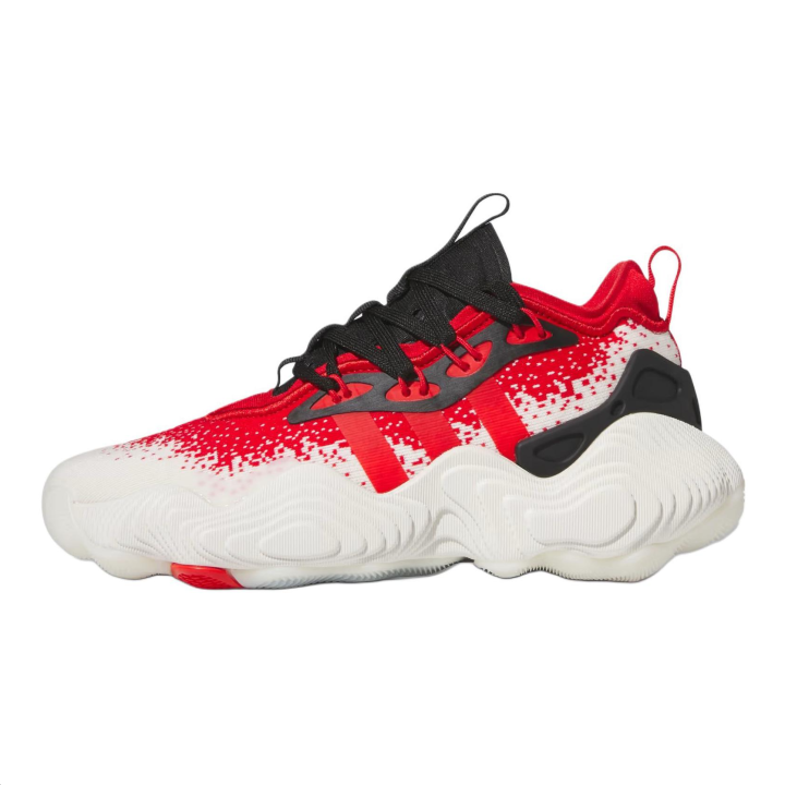 Adidas adidas Trae Young 3 Off White Vivid Red Core Black GS