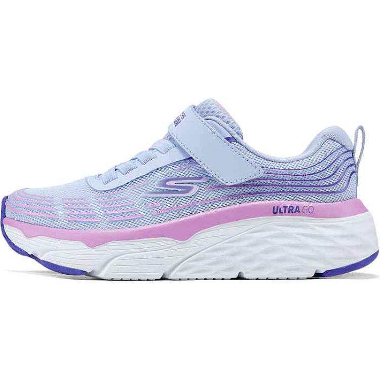 Skechers Kids Lightweight Cushioning Low top Kids' Running Shoes Light Purple Kids
