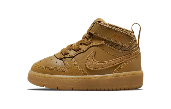 Nike Nike Court Borough Mid 2 Wheat Black Gum Light Brown TD