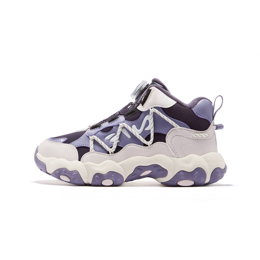 FILA KIDS SEASON FSW Fabric Insulated Shoes Dark Purple/Smoky Gray Kids'