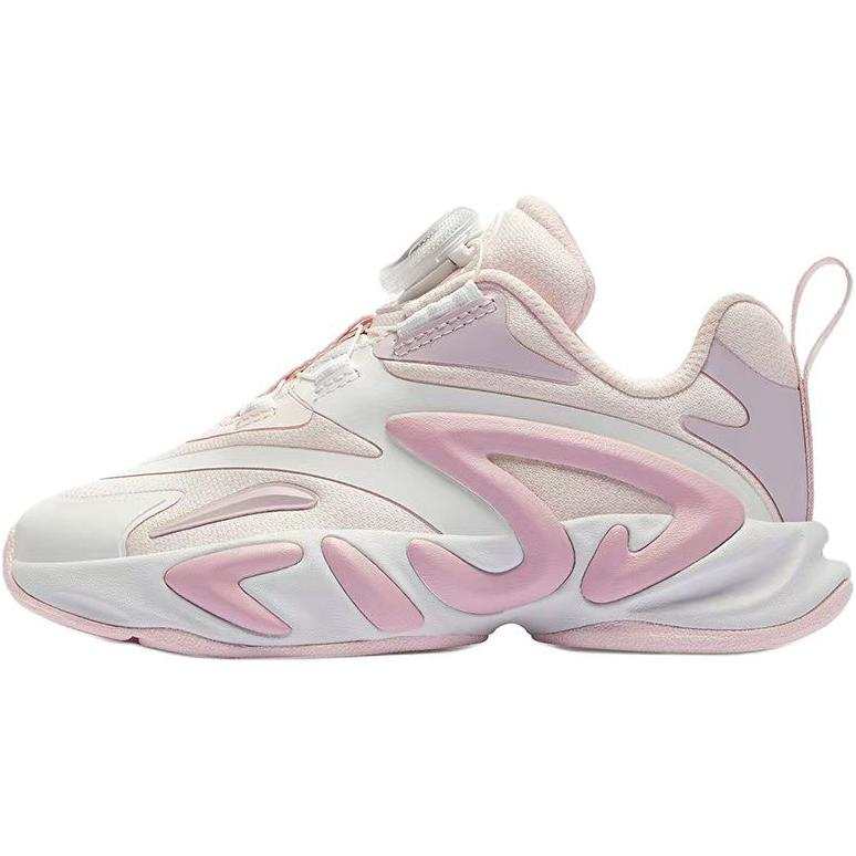 FILA KIDS BOA Abrasion Resistant Low top Kids' Running Shoes Pink Children Aged 3 7 Years Old