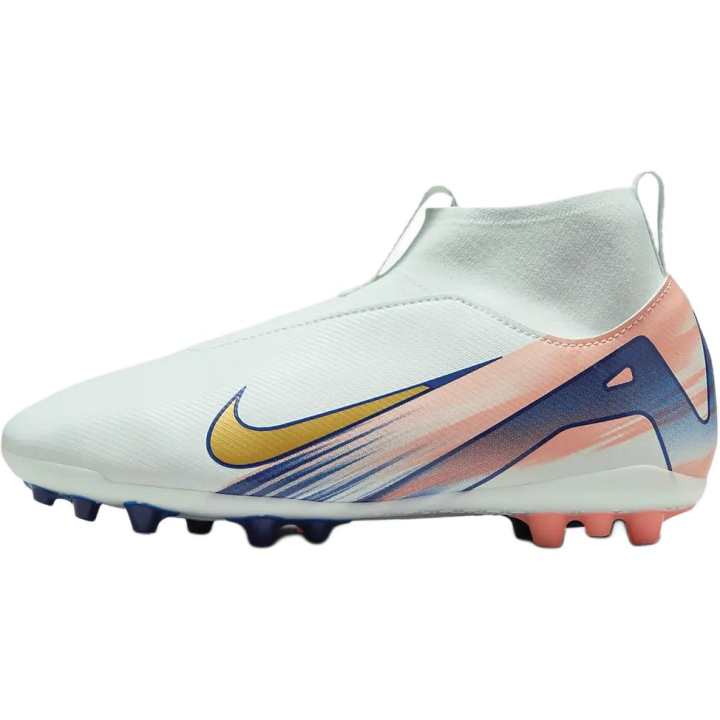 Nike Nike Anti Kick Cushioning Mid top Kids' Soccer Shoes White Red Kids'