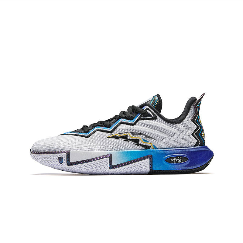 Antakids KAI 2 Low top Basketball Shoes White/Basic Black Teenagers