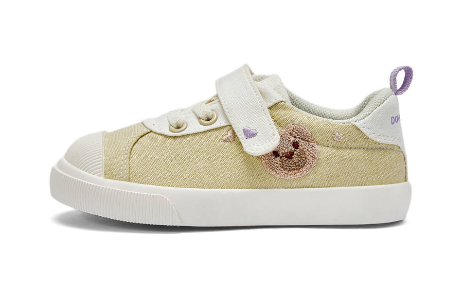 DAVE&BELLA Low top Kids Canvas Shoes Yellow Children Aged 3 7 Years Old